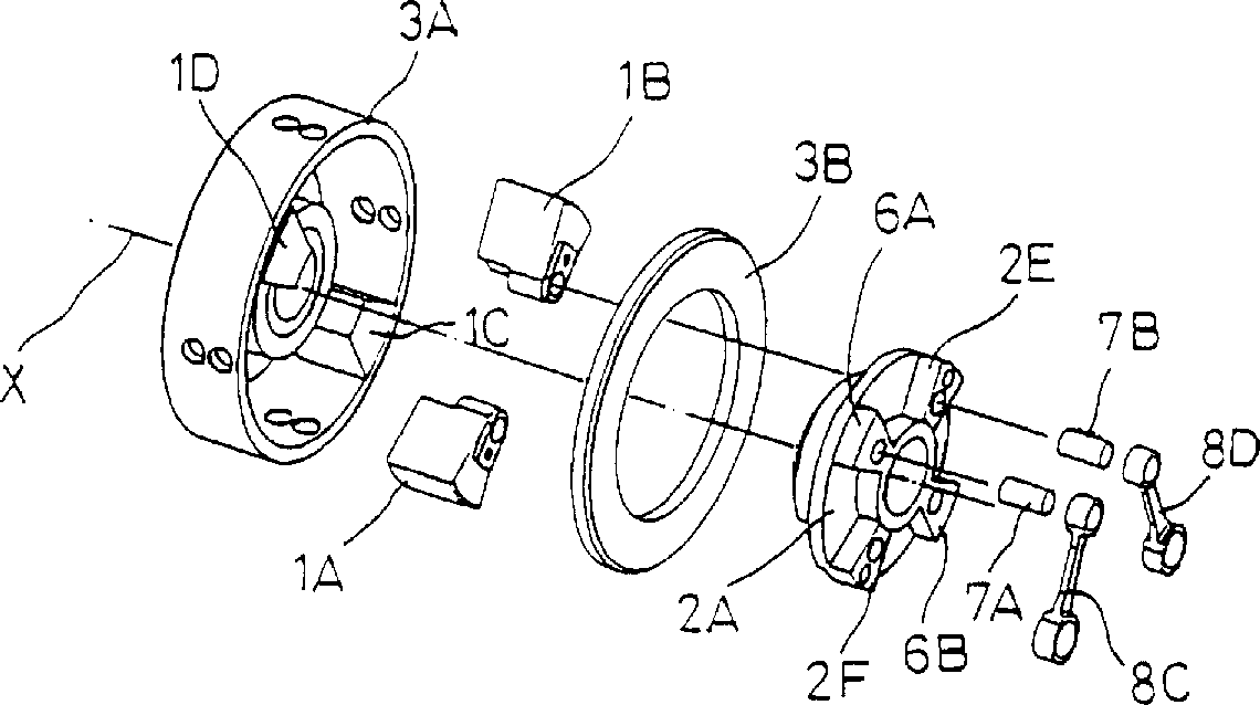 Reciprocating rotary piston system and pressure pump and IC engine using same