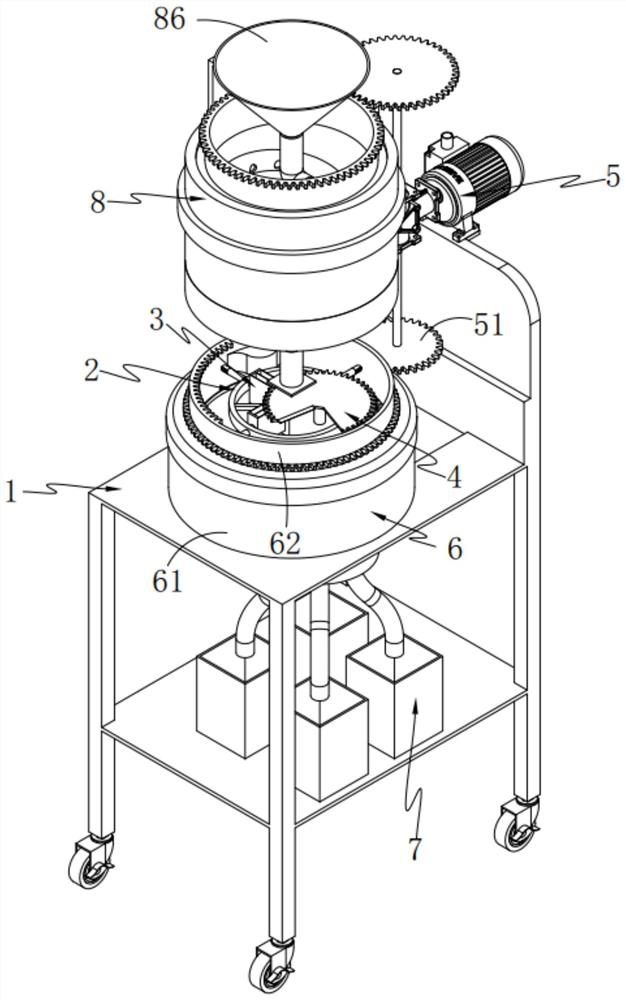 Crushed peanut processing method capable of reducing residual oil