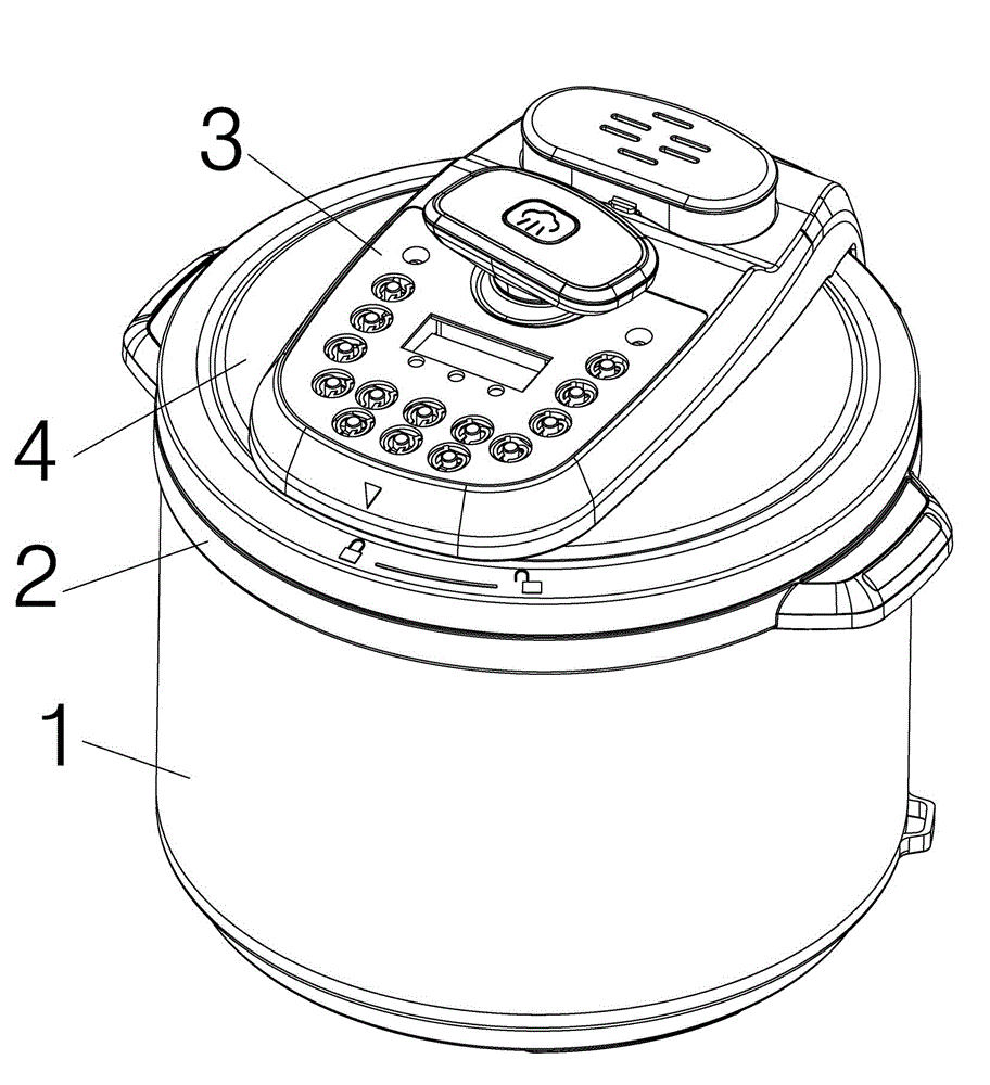 Novel electric pressure cooker with two selectable modes