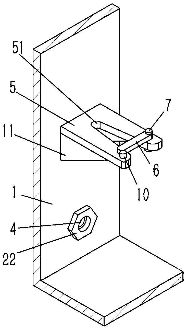 Incoming cable restraining device on box-type transformer