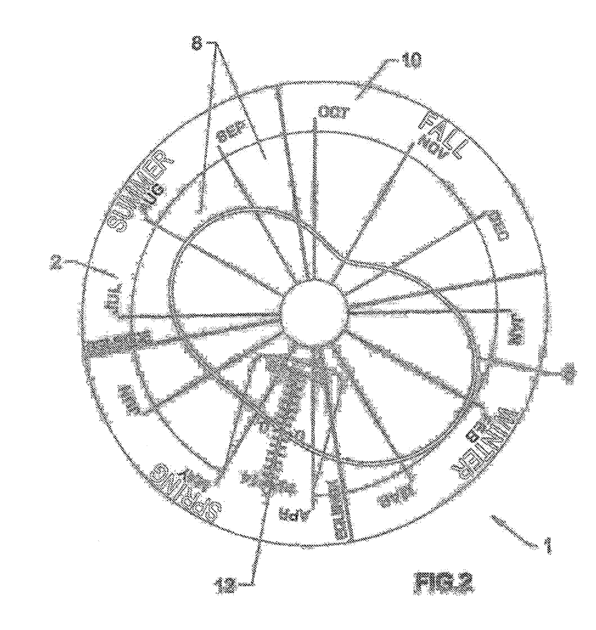 Timepiece comprising a device for displaying the equation of time