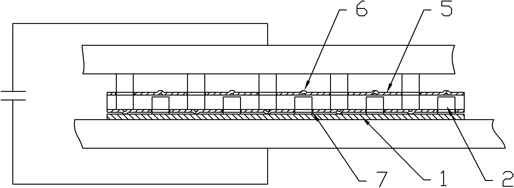 Process for welding vacuum freeze dryer plate layer