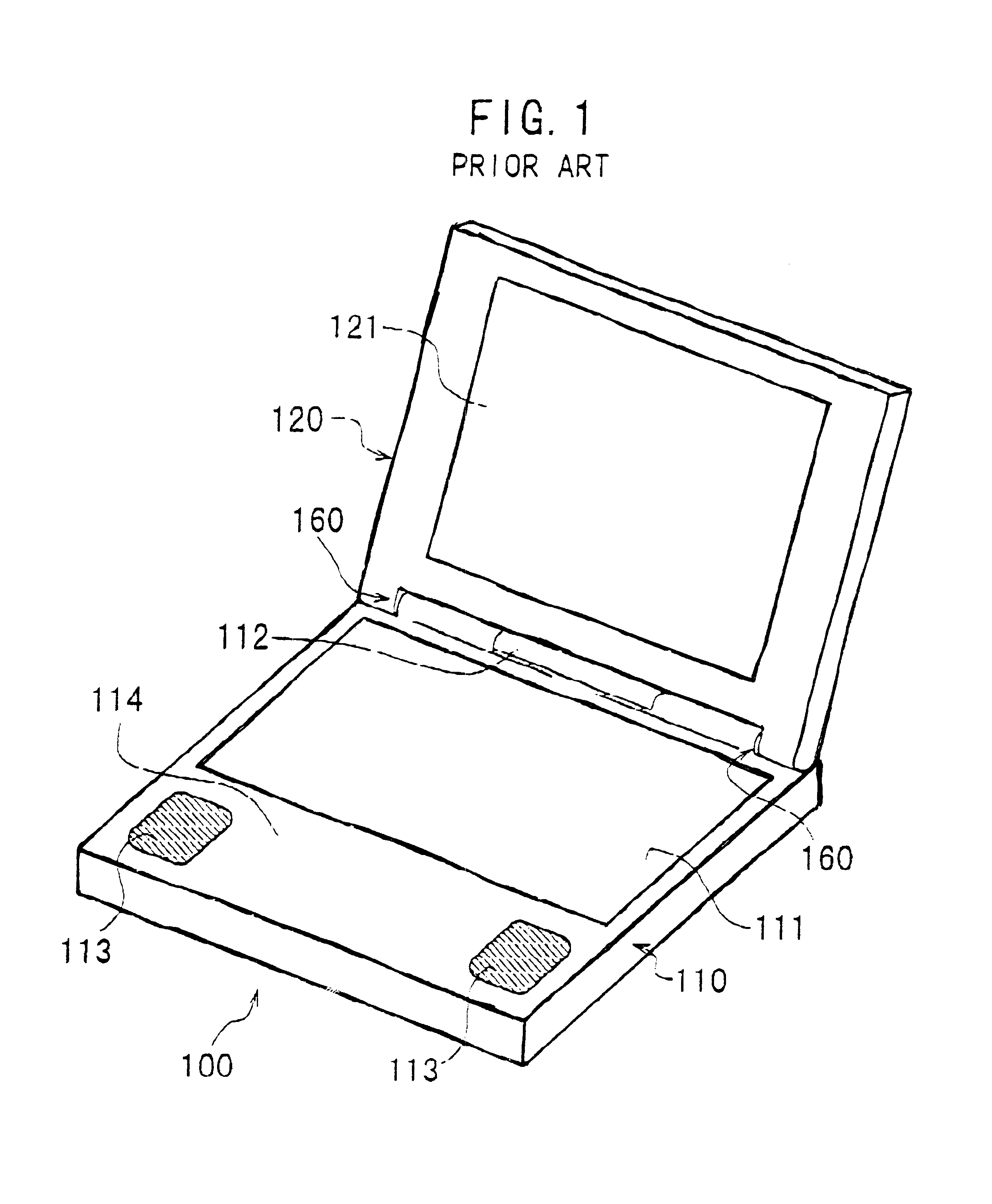 Portable computer system with adjustable display subsystem