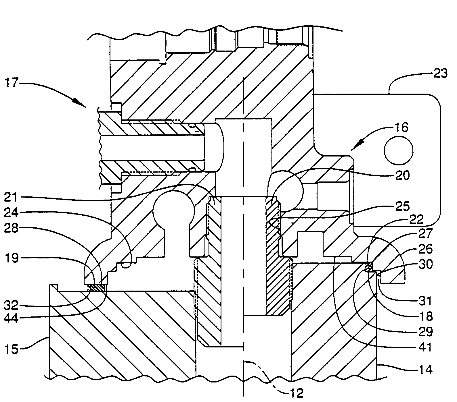 Universal filter base and engines using same