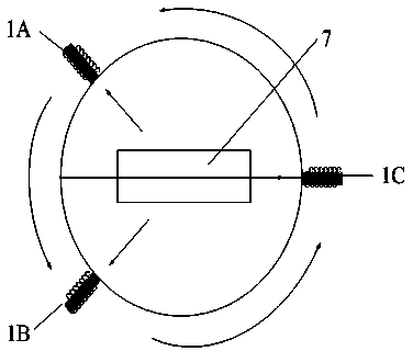 Micro-fluidic chip magnetic-bead chaotic mixing method and apparatus