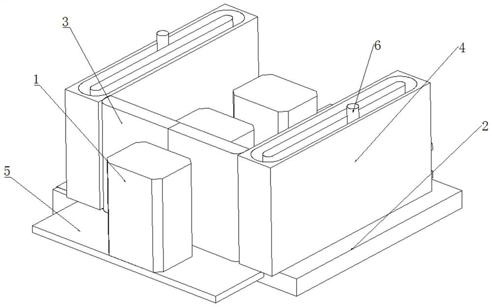 Storage device for high-security smart self-service vending machines