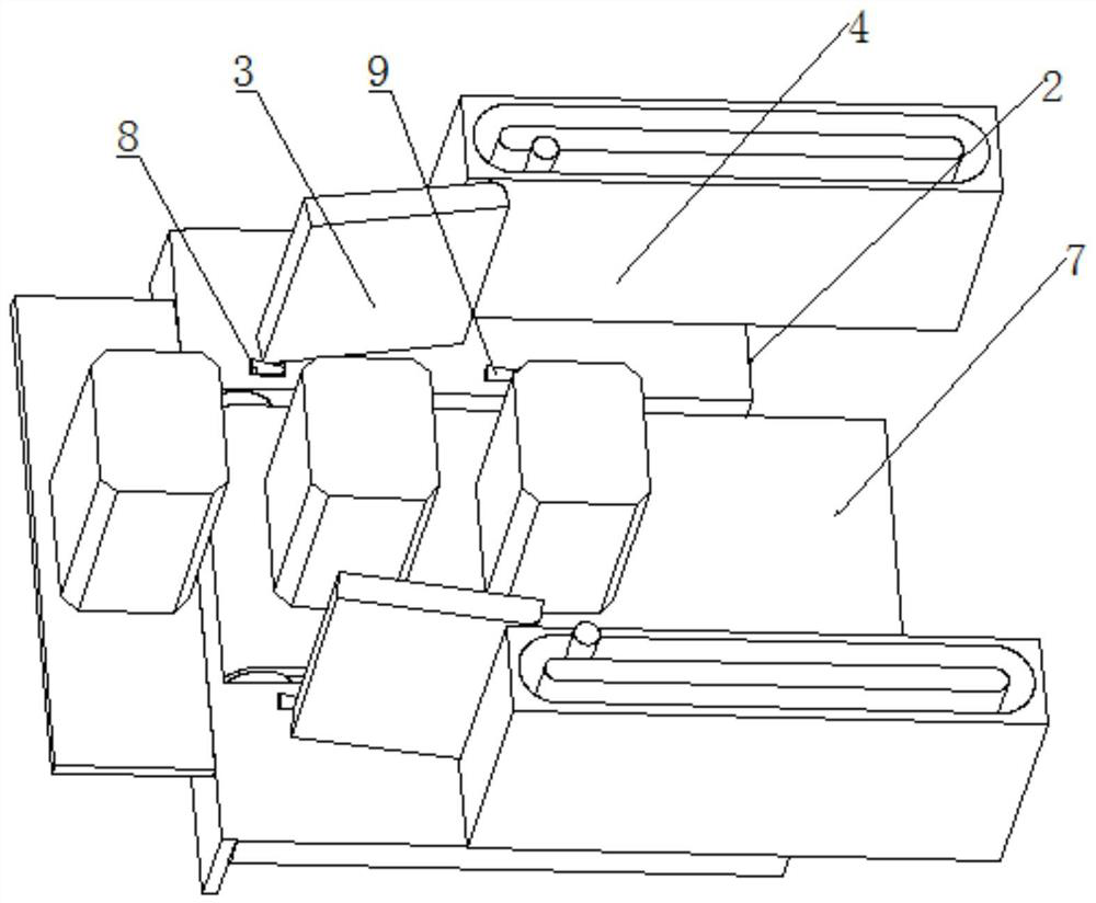 Storage device for high-security smart self-service vending machines