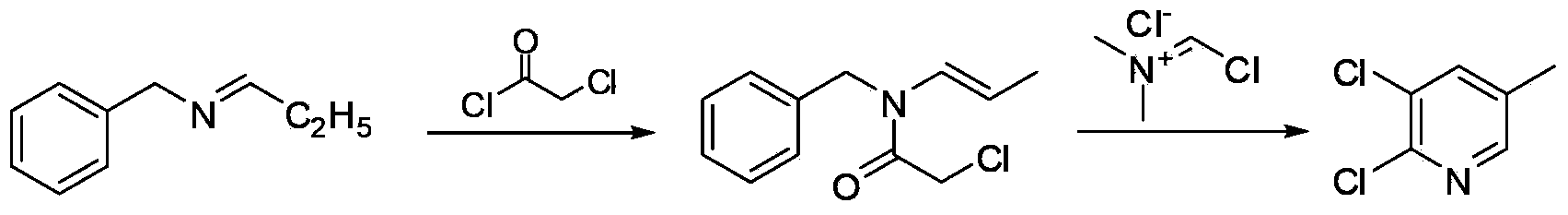 Synthesis method of 2,3-dichloro-5-methylpyridine