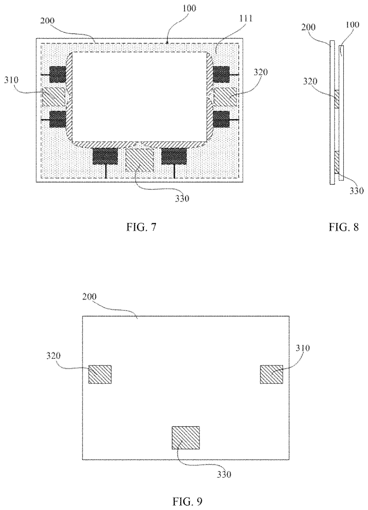 Large size capacitive touch screen, connection method between inner screen and outer screen of large size capacitive touch screen, and connector