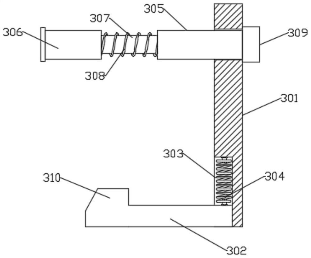 Colorful LED lamp bead mounting structure and mounting method thereof