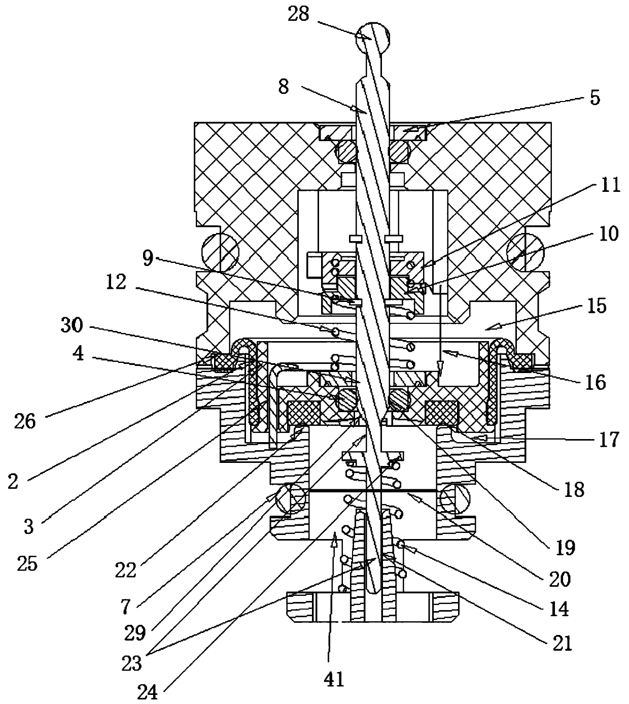 Light-touch power-assisted switch ultrathin pilot valve element