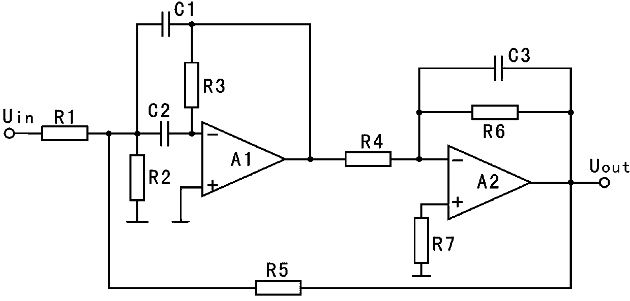 High-Q-factor band-pass filter for audio near field communication