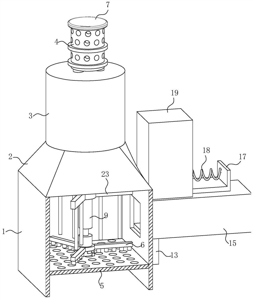 Garbage treatment device and method