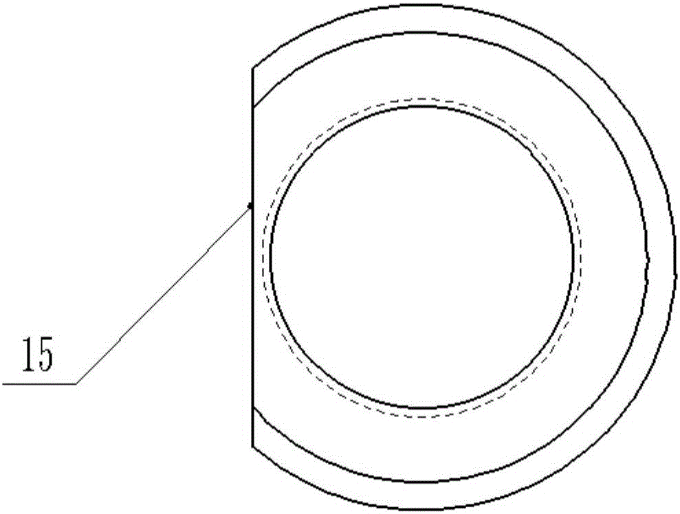 Cantilever type double-screw water-jet propulsion pump