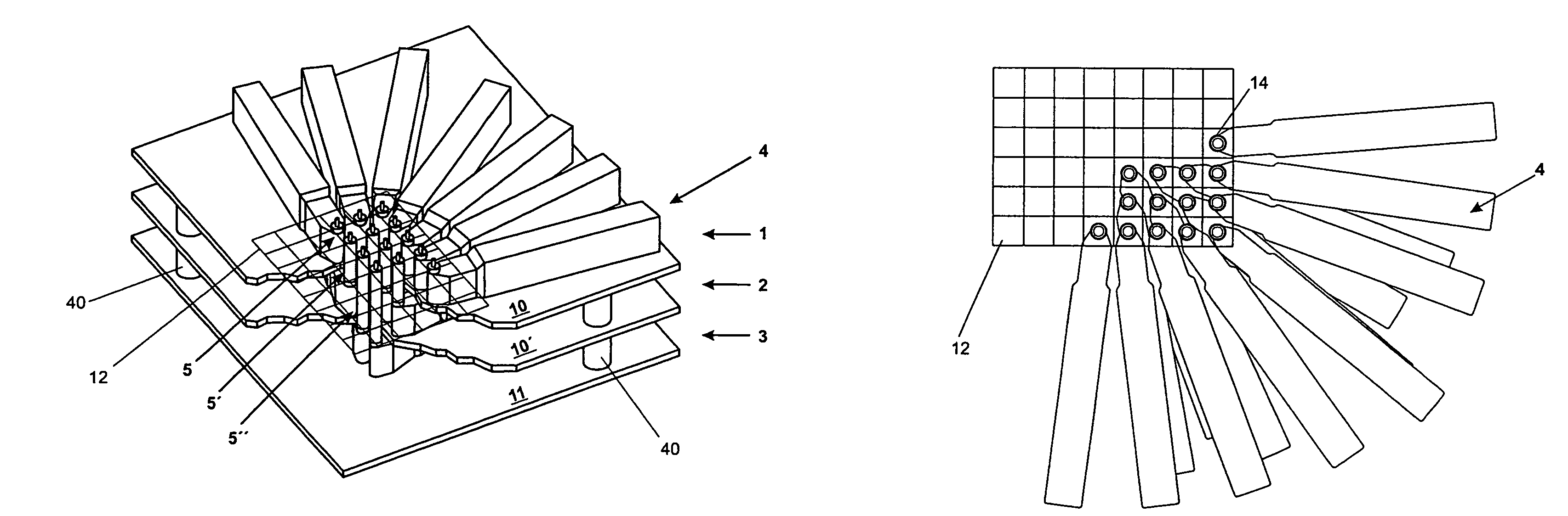 Device for weighing substantially uniform weighing objects