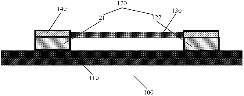 Flexible pressure resistance flow field sensor based on single-wall carbon nanotube array and manufacturing method thereof