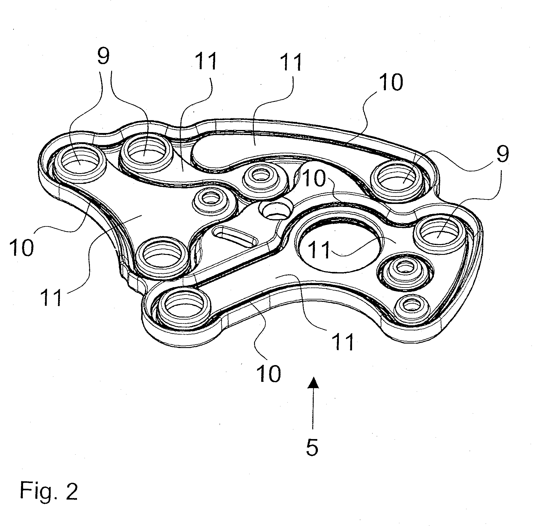 Device for supplying a patient with breathing gas