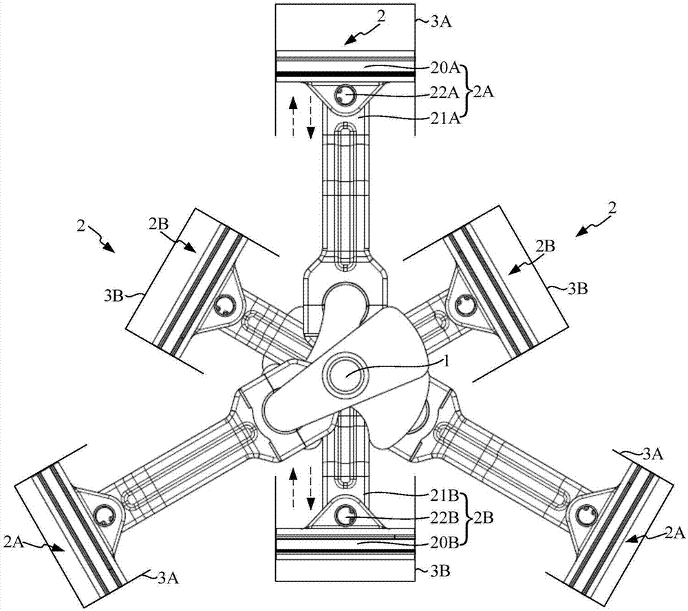 Piston type air compressor, air supply system and automobile