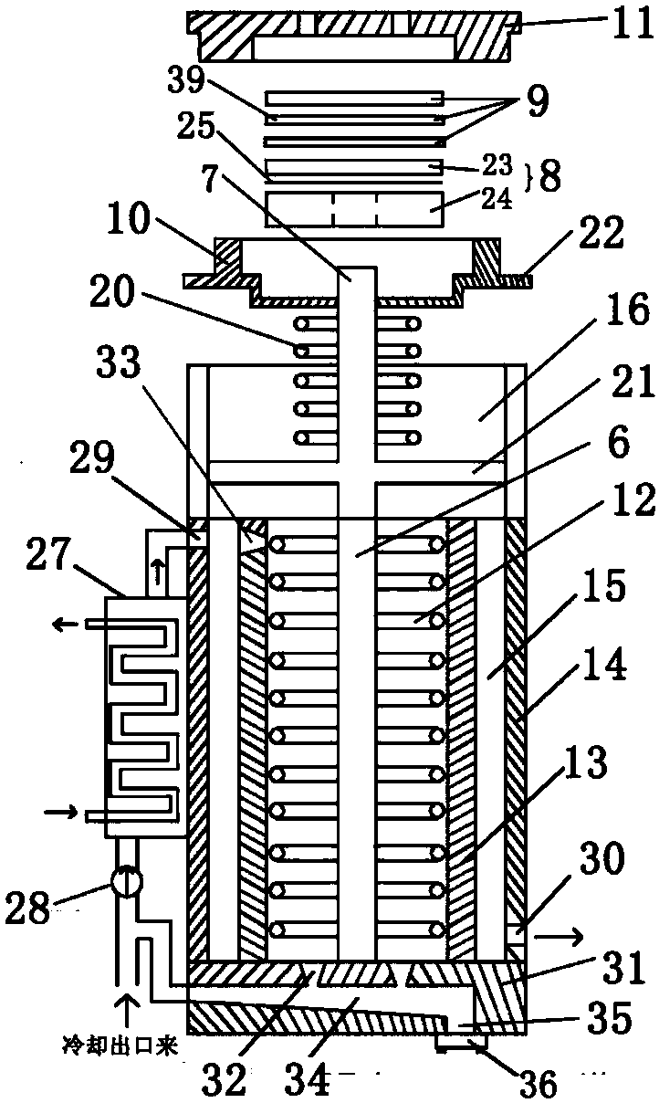 A high-precision garbage conveyor