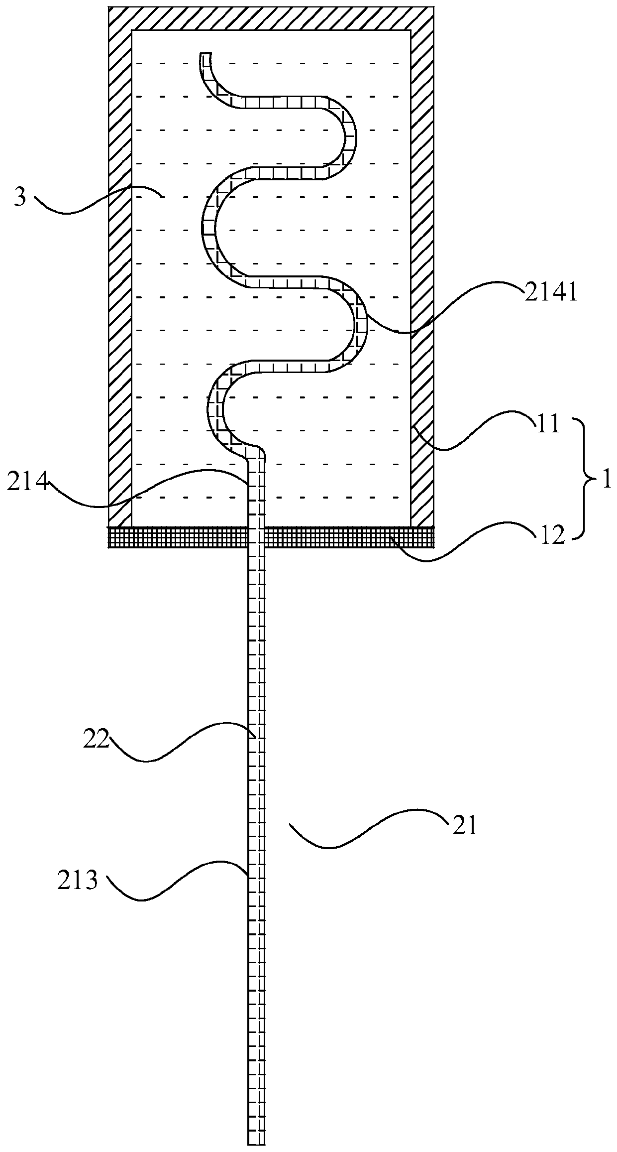 Solar heat collection device and manufacturing method of solar heat collection device