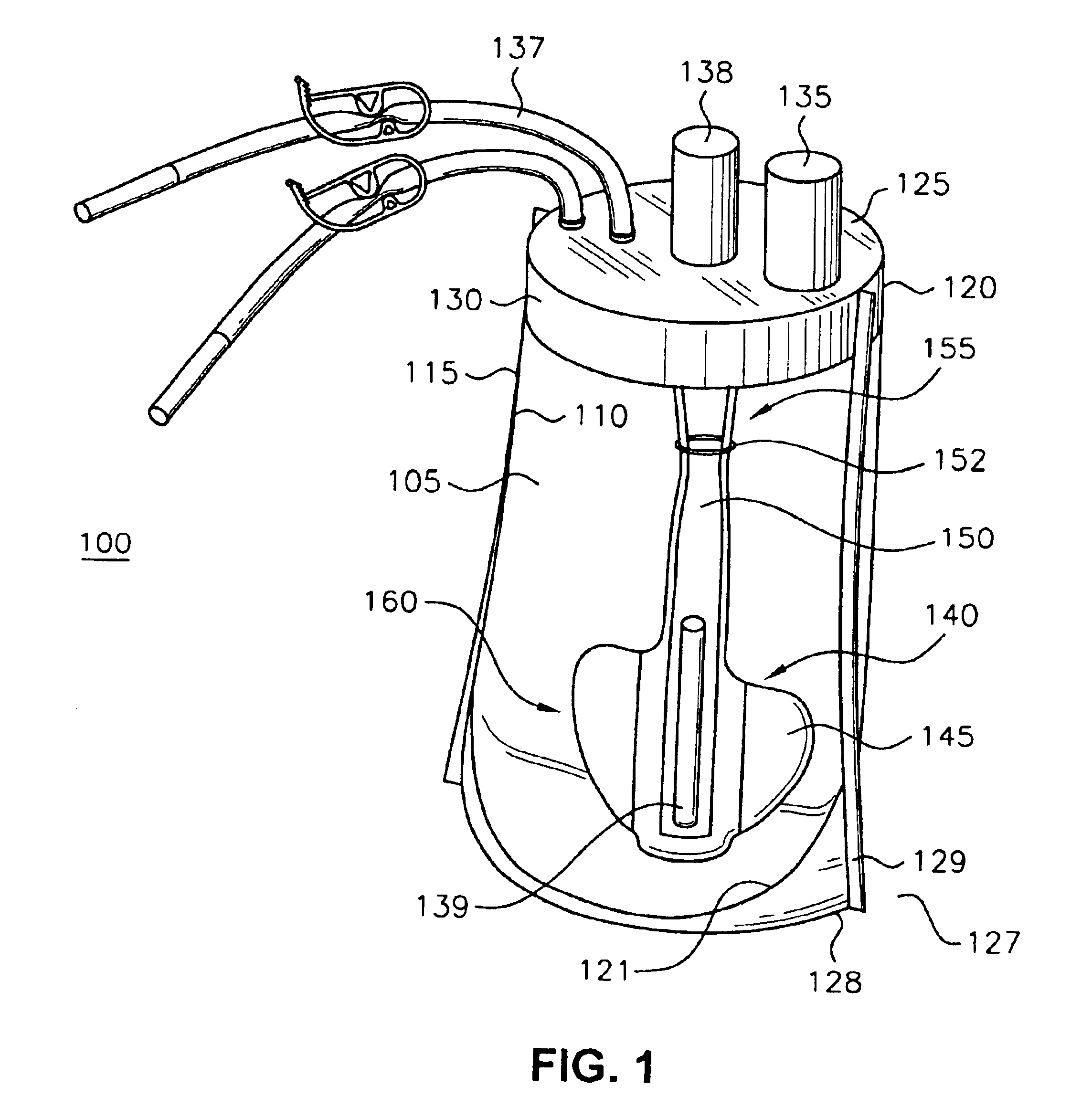 Disposable vessel