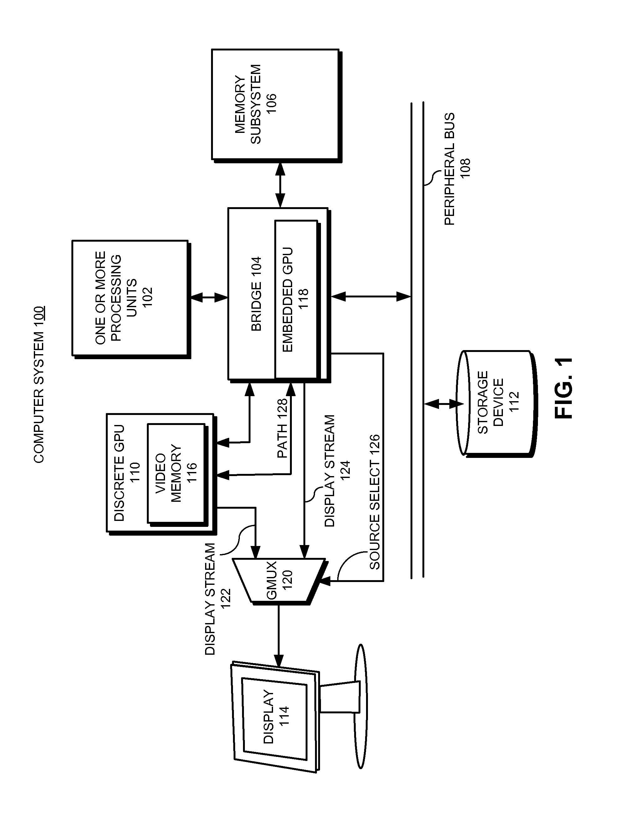 Facilitating efficient switching between graphics-processing units