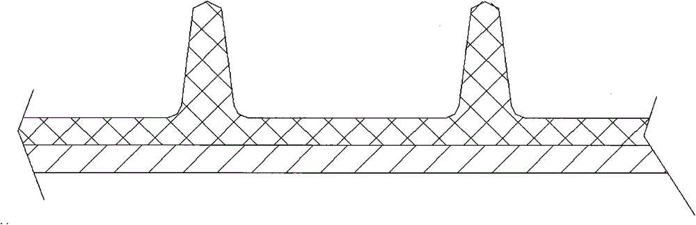Continuous twining reinforced structure wall pipe, manufacturing equipment and manufacturing method