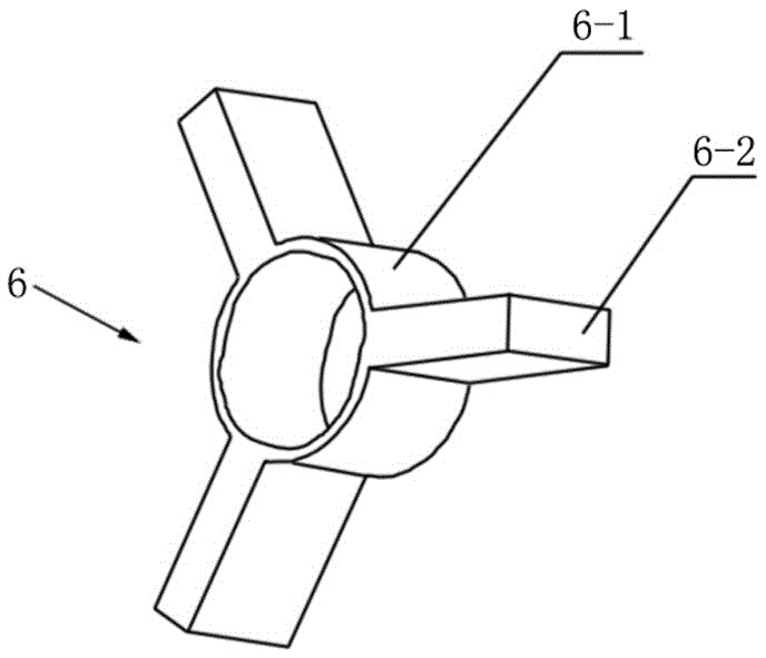 Inner-outer tube type gas flowmeter and flow detecting method