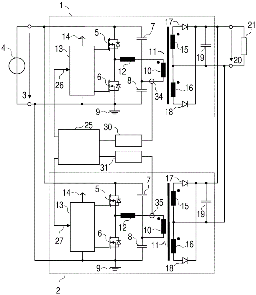 Switched-mode power supply unit