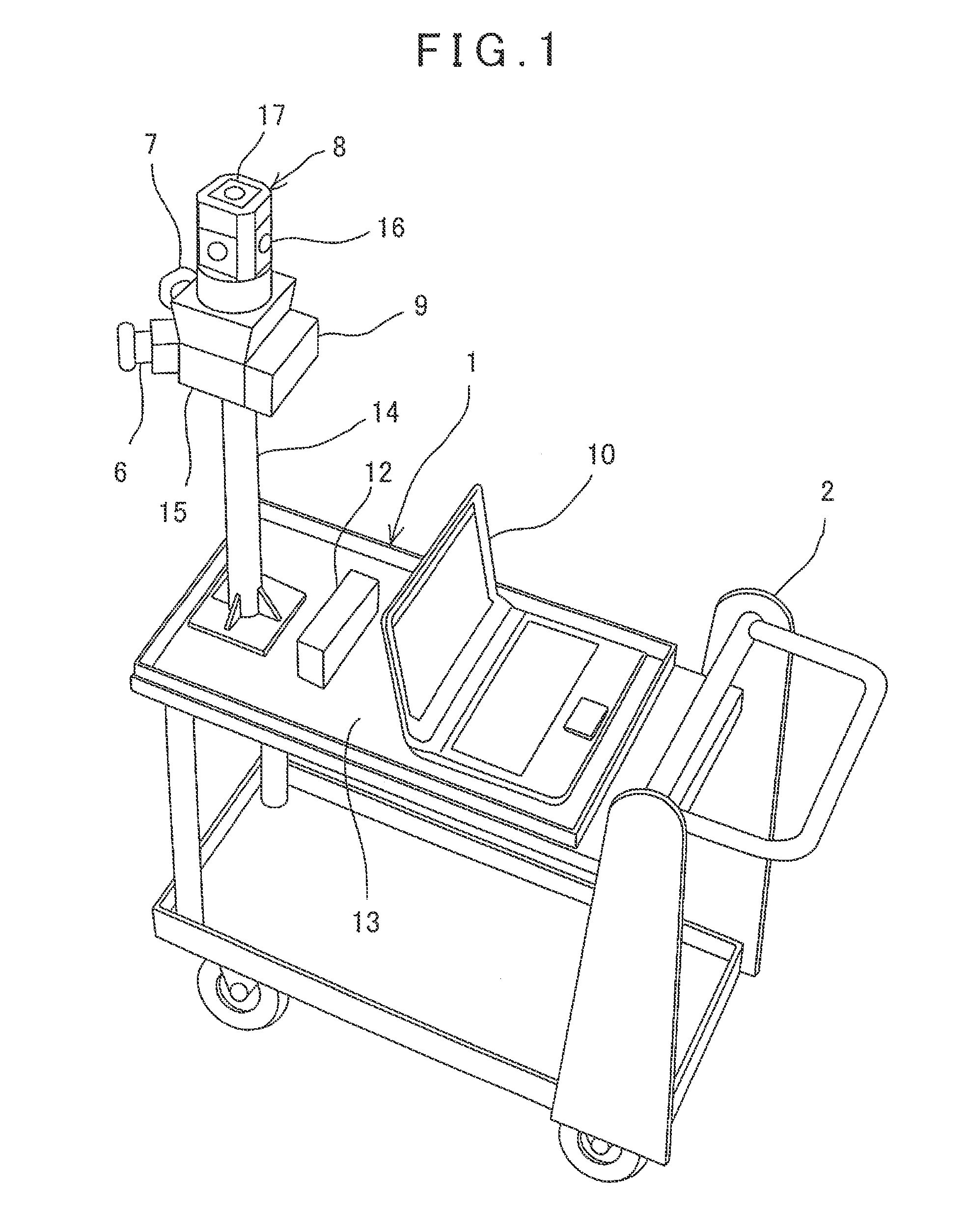 Measuring instrument for preparing three-dimensional point cloud model