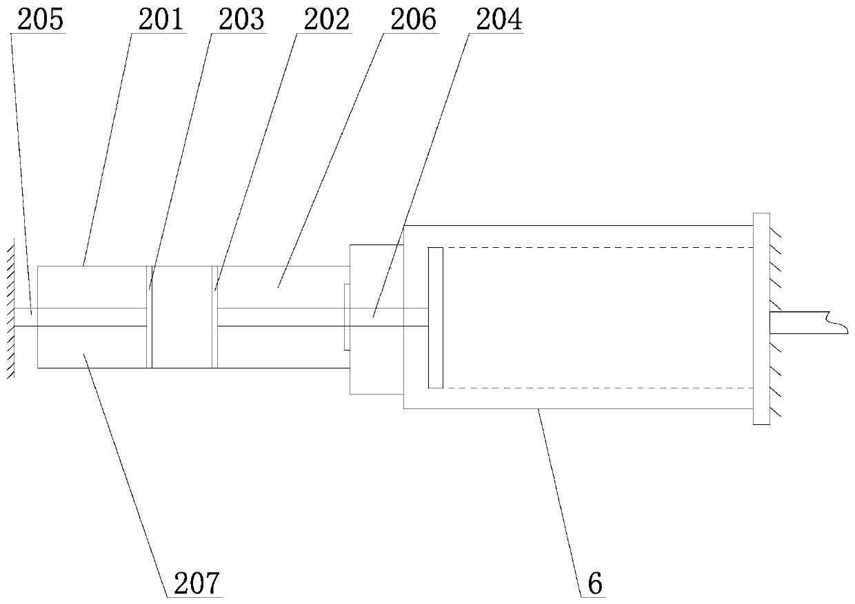 Glue-leakage prevention hydraulic system for butyl rubber coating machine and an integrated valve block of glue-leakage prevention hydraulic system