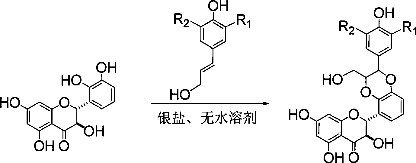 Xylogen like flavonoid compounds, method of preparing the same and pharmaceutical use