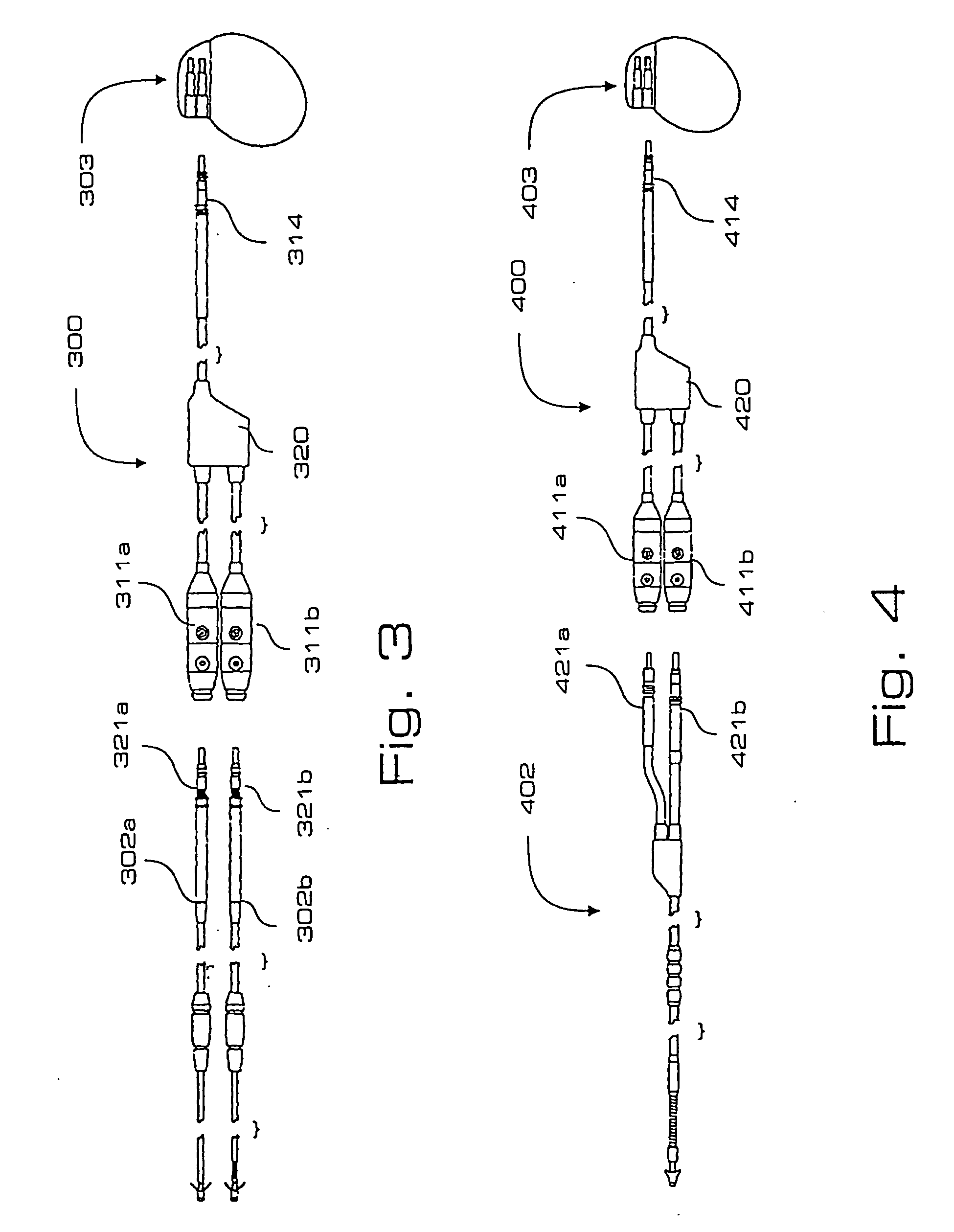 Lead adaptor having low resistance conductors and/or encapsulated housing