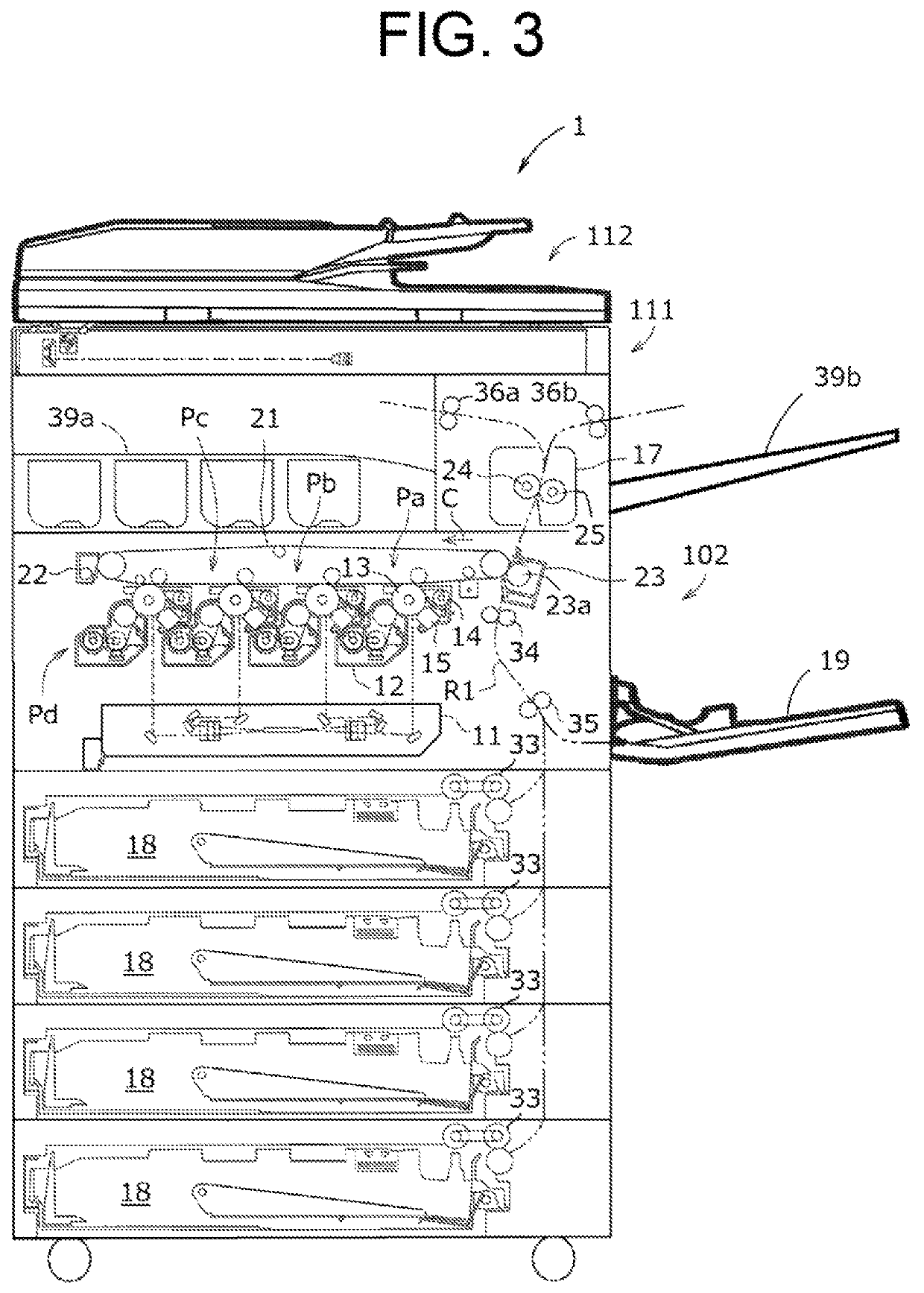 Image reading device and image forming apparatus including image reading device