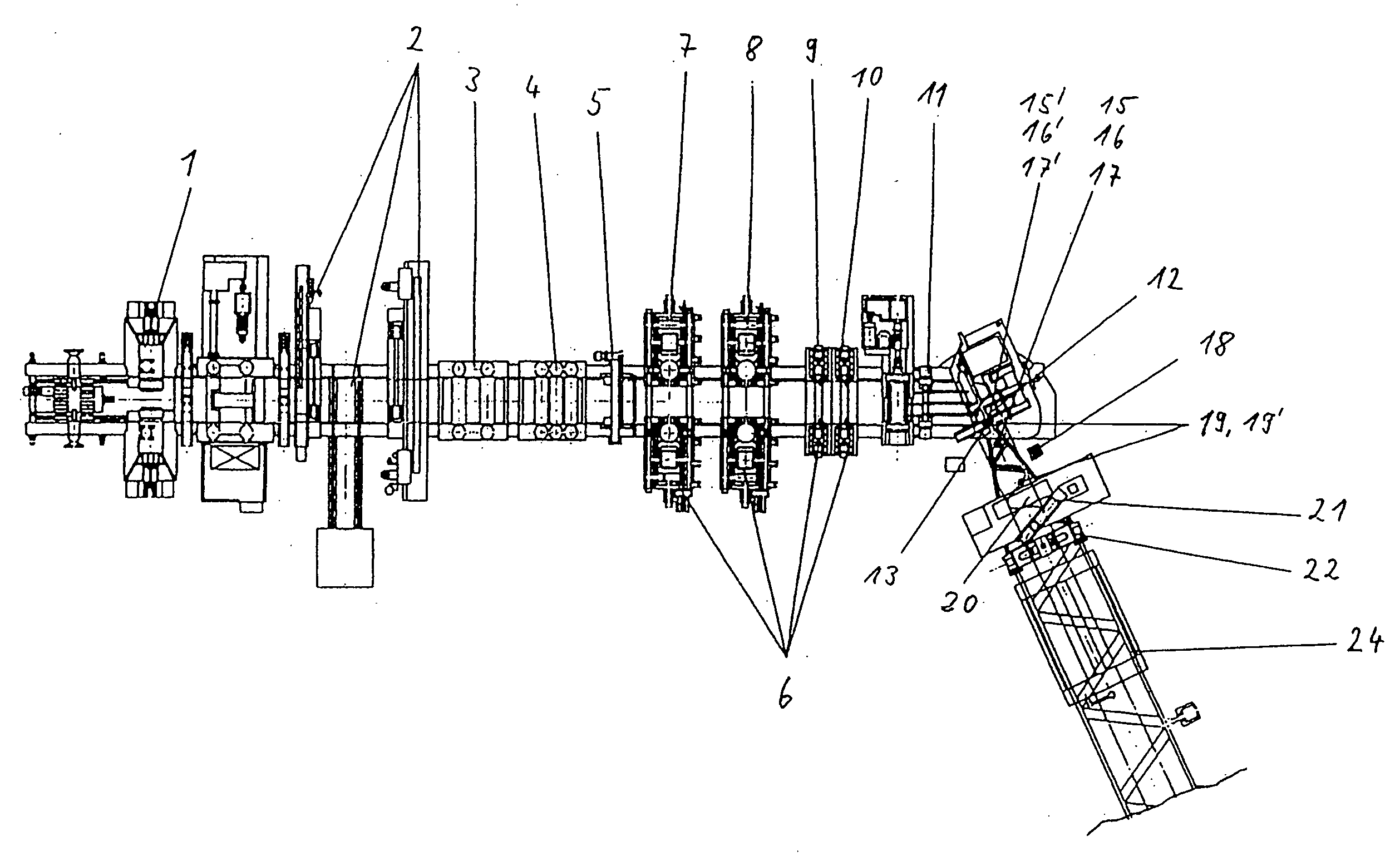 Method and apparatus for making welded large pipes
