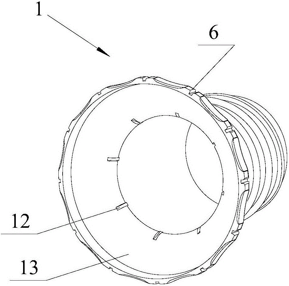 Threaded anal dilatation device