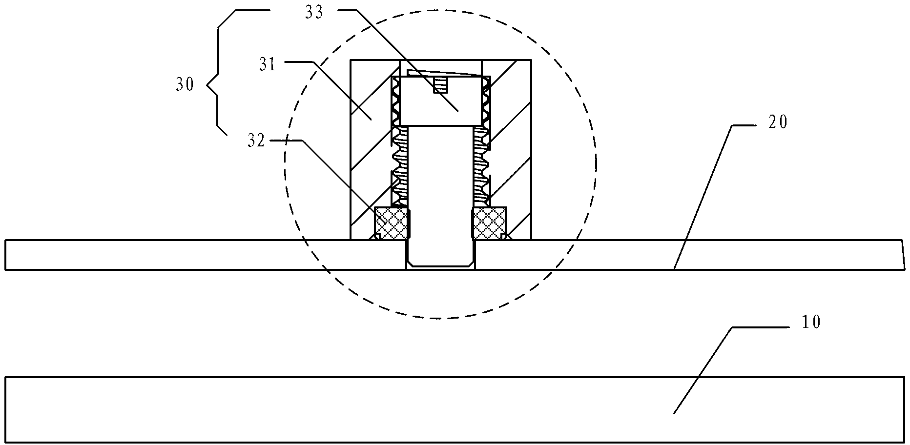 Coupling device, cavity filter and communication radio frequency equipment