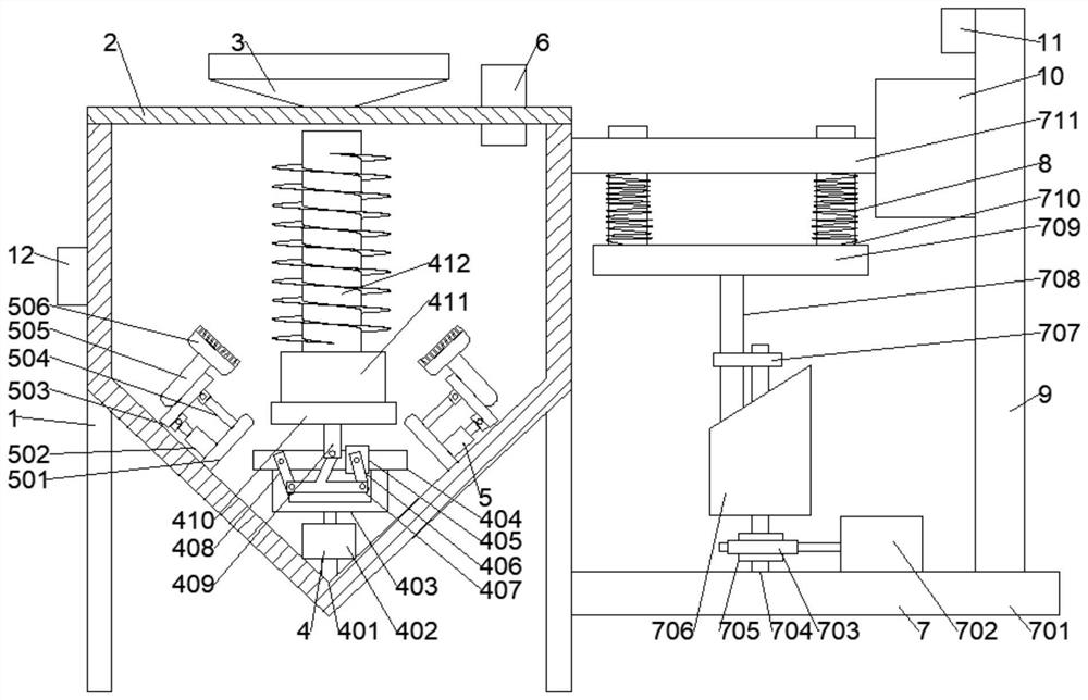 Waste plastic recovery device