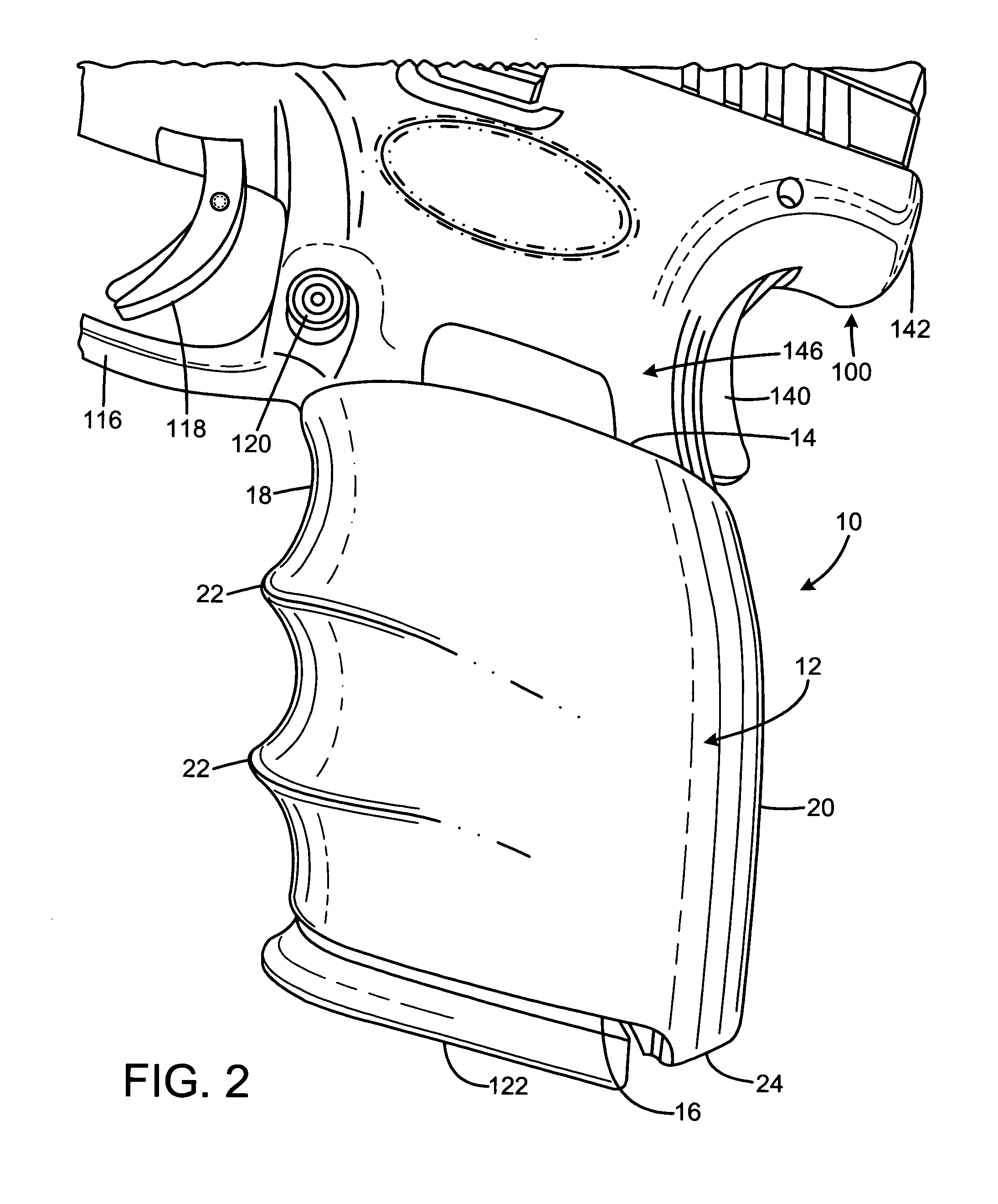 Firearm grip sleeve with retention feature