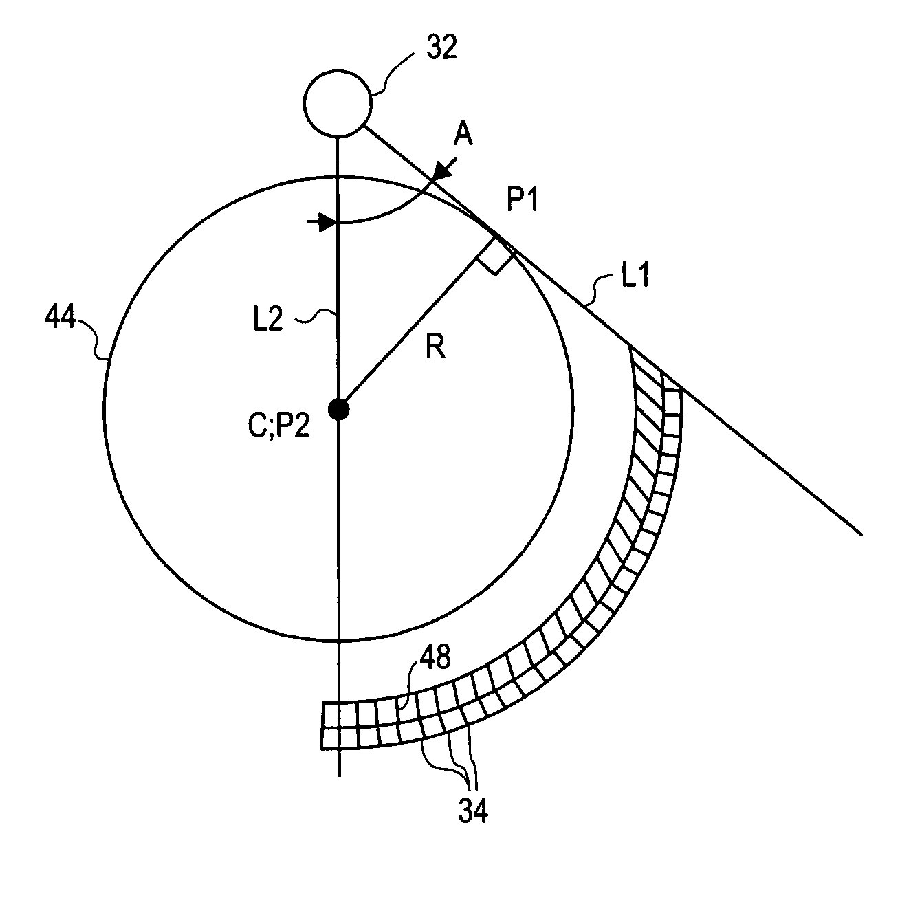 Reduced-size apparatus for non-intrusively inspecting an object