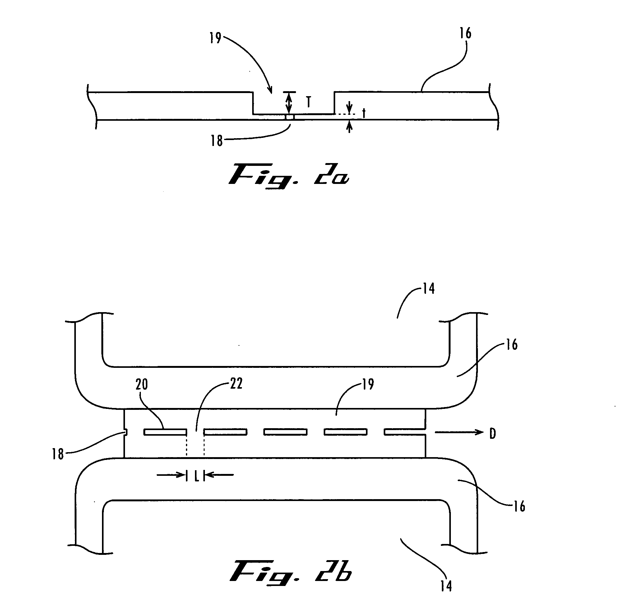 Multiple portion packaging tray and method of making same