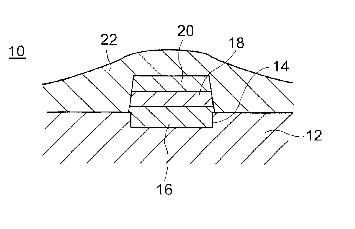 Ferroelectric memory and method for manufacturing same