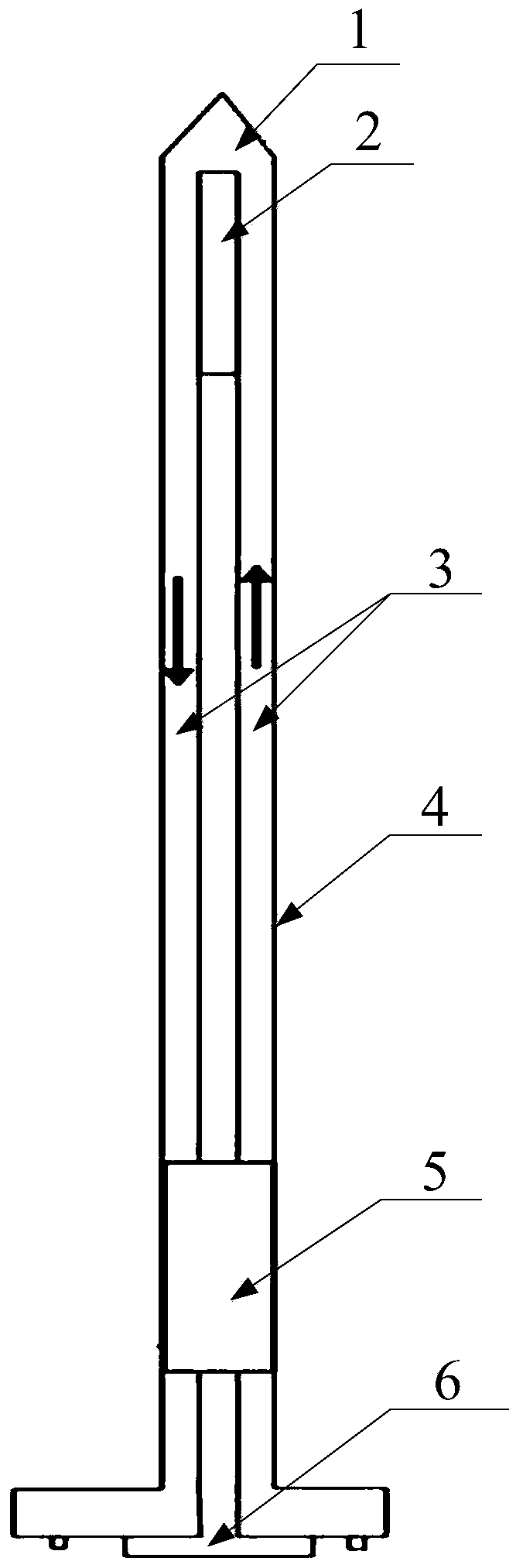 An ablation instrument and laser ablation needle thereof