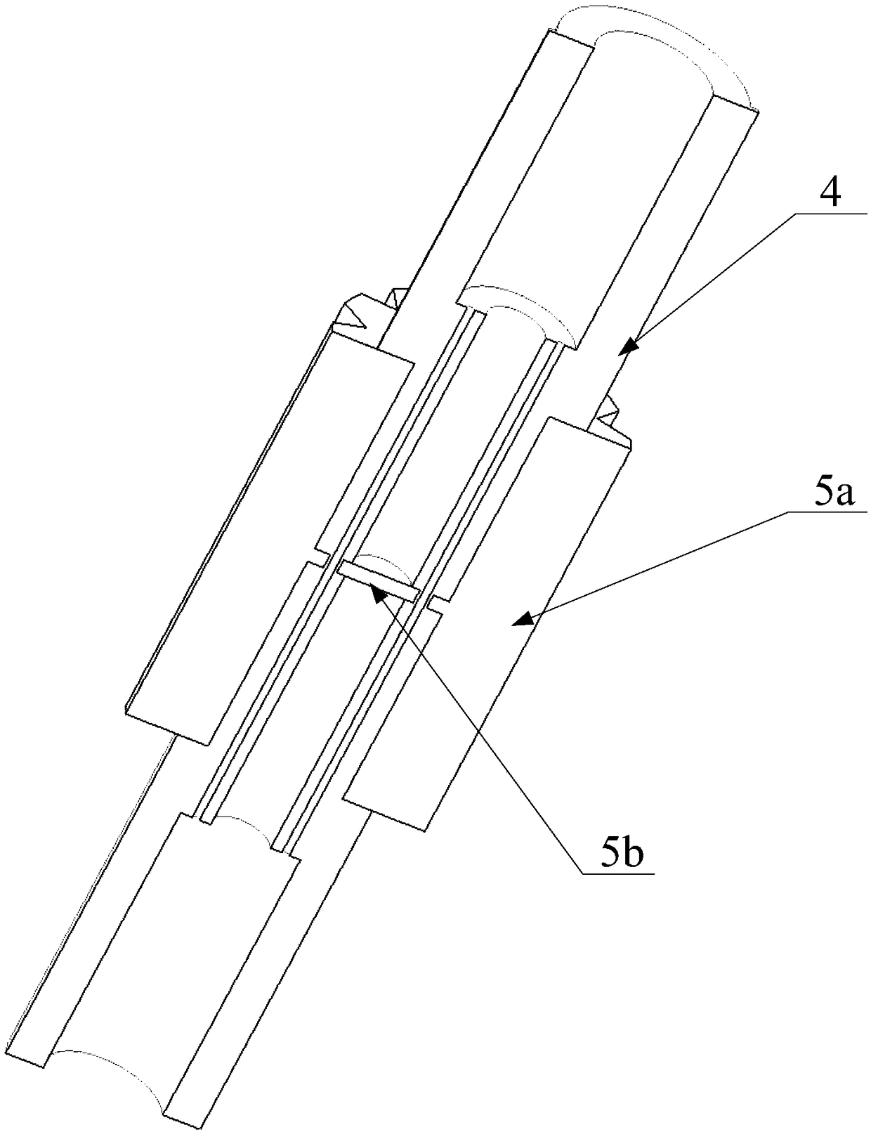 An ablation instrument and laser ablation needle thereof