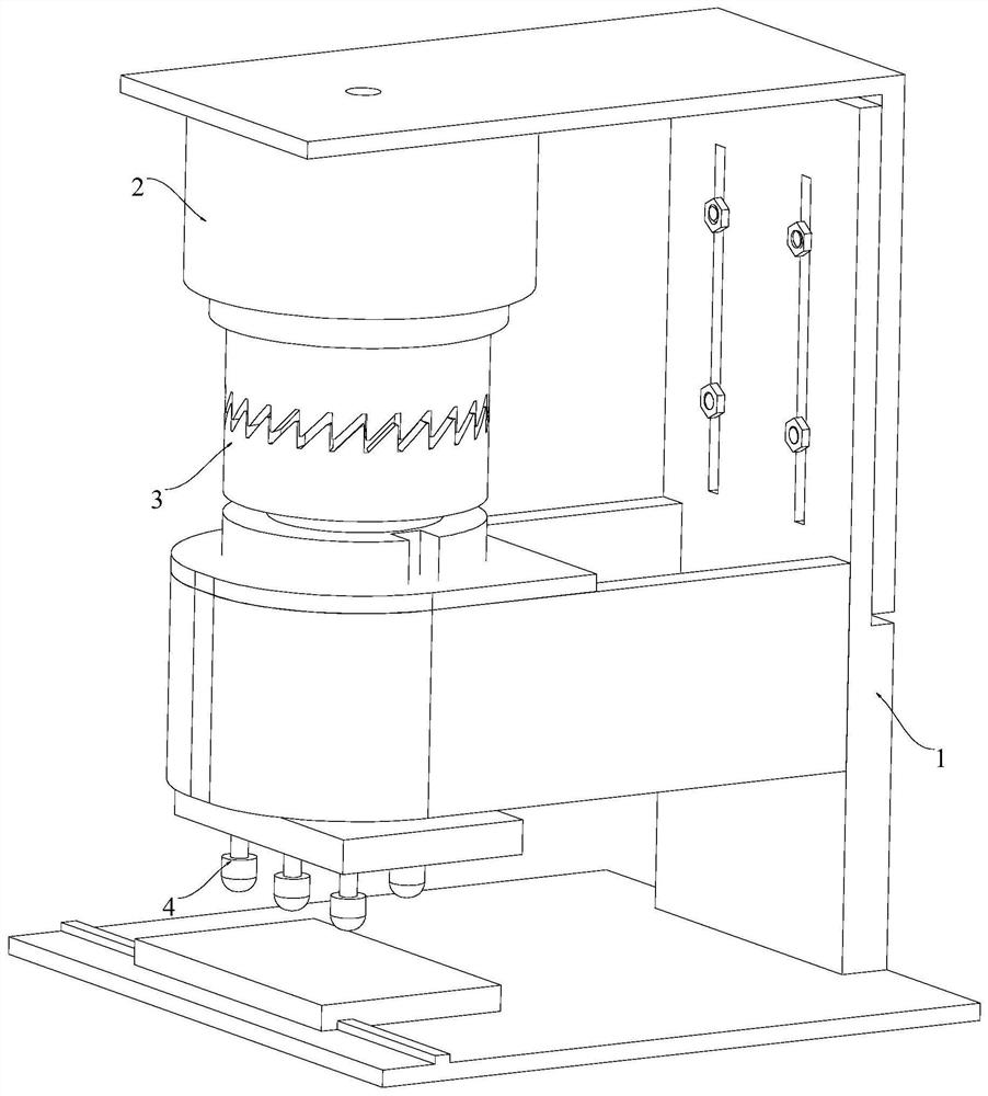 Click test device