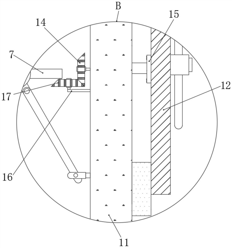 Hot melting connecting device for building water flow pipeline