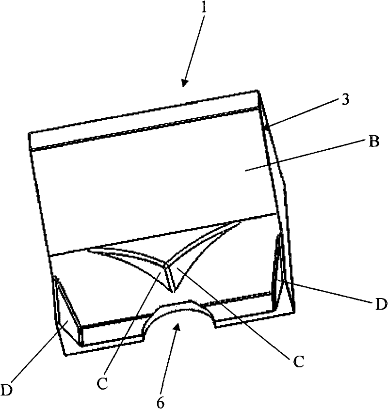 Reflector and lamp provided with same