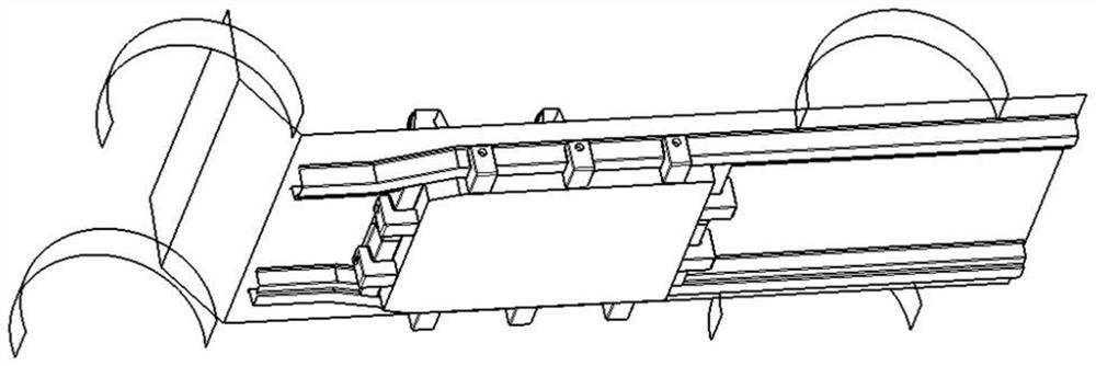 Battery pack integrated with vehicle body and vehicle with battery pack