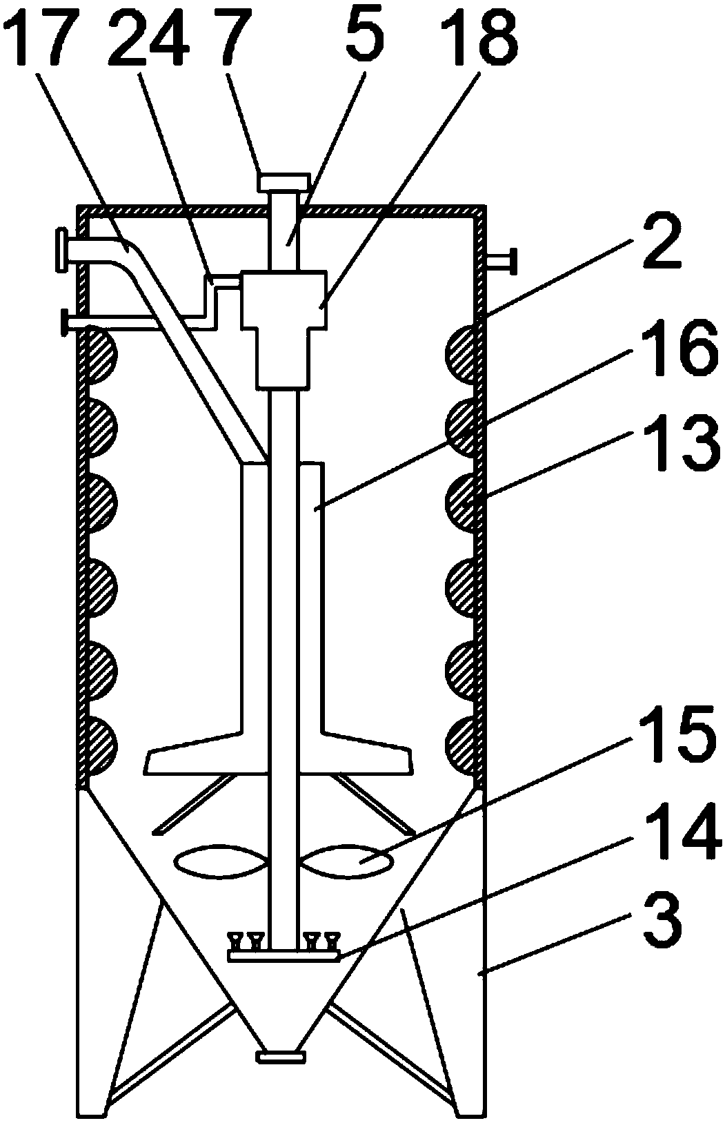 Sand washing device for filtration system