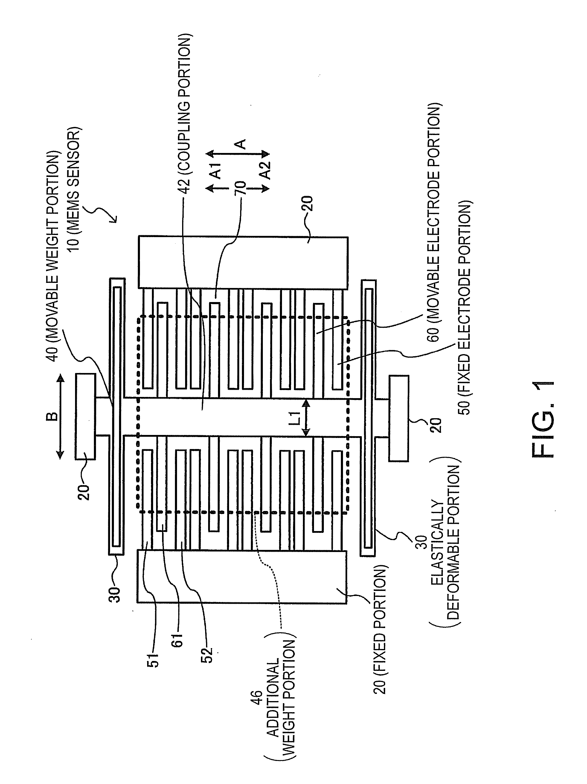MEMS sensor, method of manufacturing thereof, and electronic apparatus